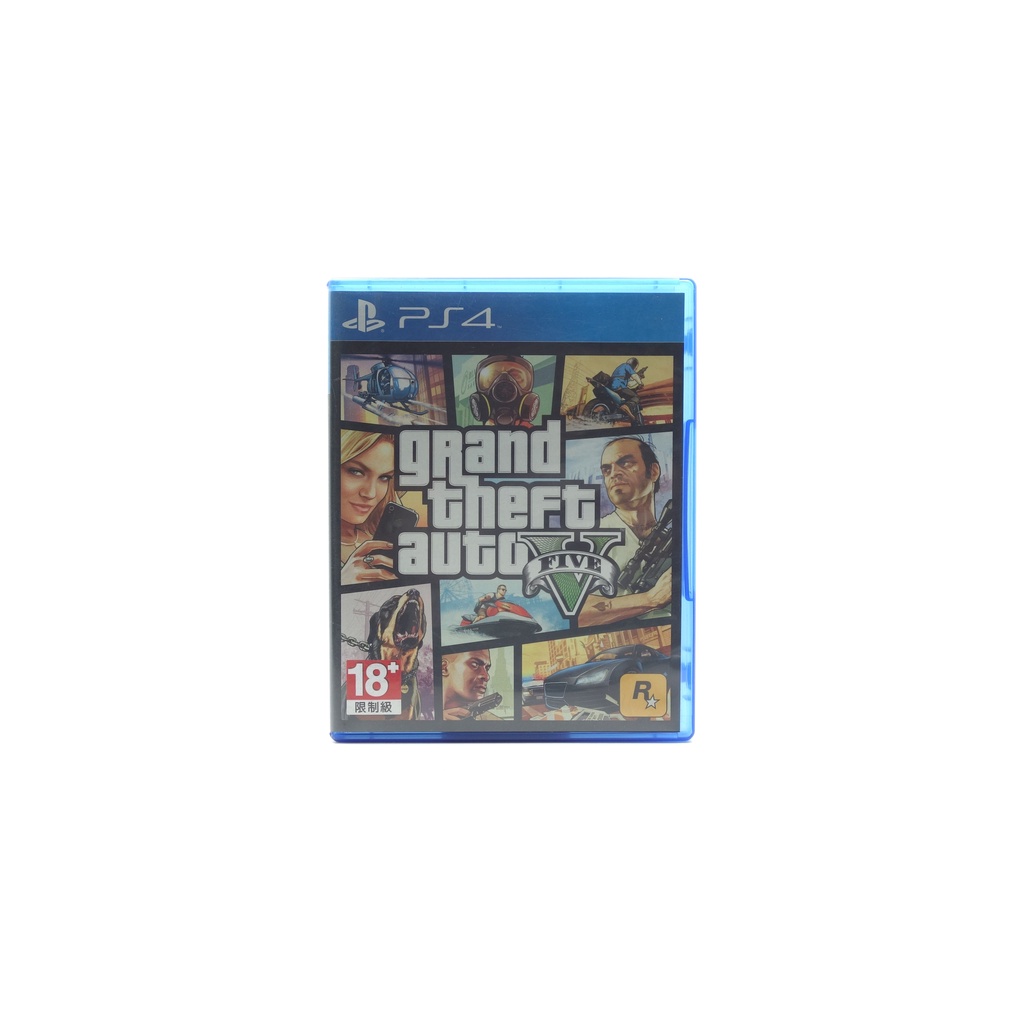 【亞特蘭電玩】PS4：俠盜獵車手5 Grand Theft Auto V 中英文合版 #67397