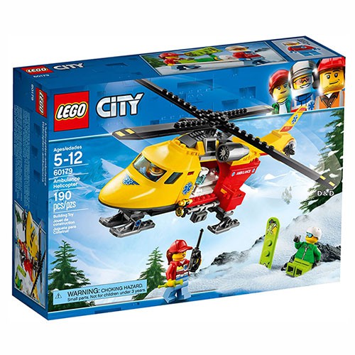 LEGO樂高 LT60179 救護直升機_City 城市系列