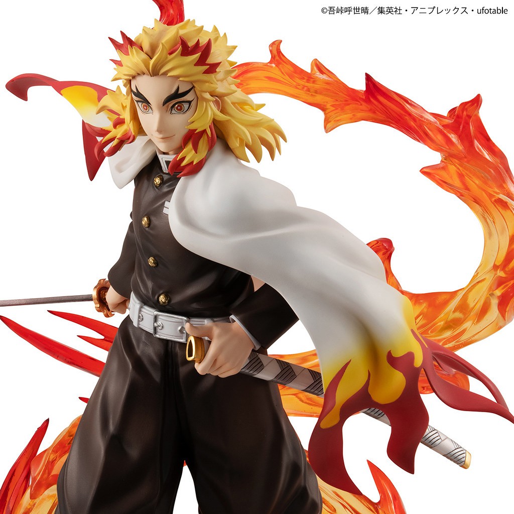 截止｜MEGAHOUSE G.E.M. 鬼滅之刃 煉獄杏壽郎 炎柱 炎之呼吸 シリーズ 鬼滅の刃 煉獄杏寿郎 MH限定