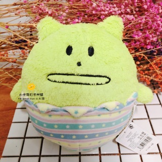 《現貨》日本宇宙人 CRAFTHOLIC 綠色貓咪 KORAT 彩蛋造型 抱枕 娃娃 靠墊