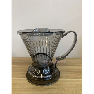加贈耶加雪菲Clever 聰明濾杯L 2~7人份 灰黑色 附專用濾紙100張 咖啡濾杯 手沖咖啡 咖啡器具｛好好咖啡}