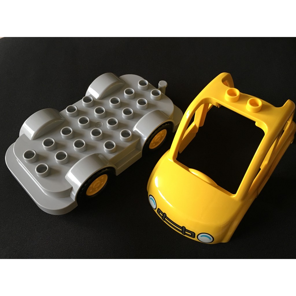 lego yellow car