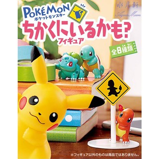 Re-ment 寶可夢精靈出沒中 盒玩 Pokemon 口袋怪獸 皮卡丘 小火龍 傑尼龜 妙蛙 伊布 耿鬼 喵貓 可達鴨