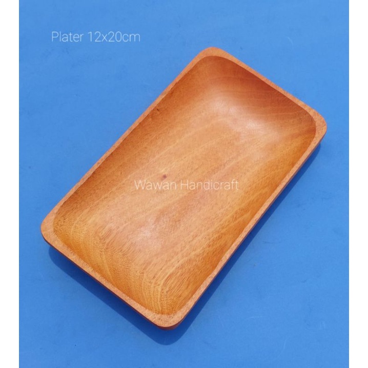 木盤 方形木盤 壽司盤 紅木餐盤 12x20cm