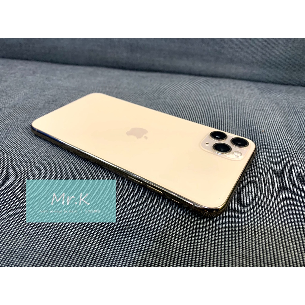【K先生認證二手機】iPhone11 Pro Max 6.5吋 64G 金色 約9成新 功能正常 買到賺到 CP值