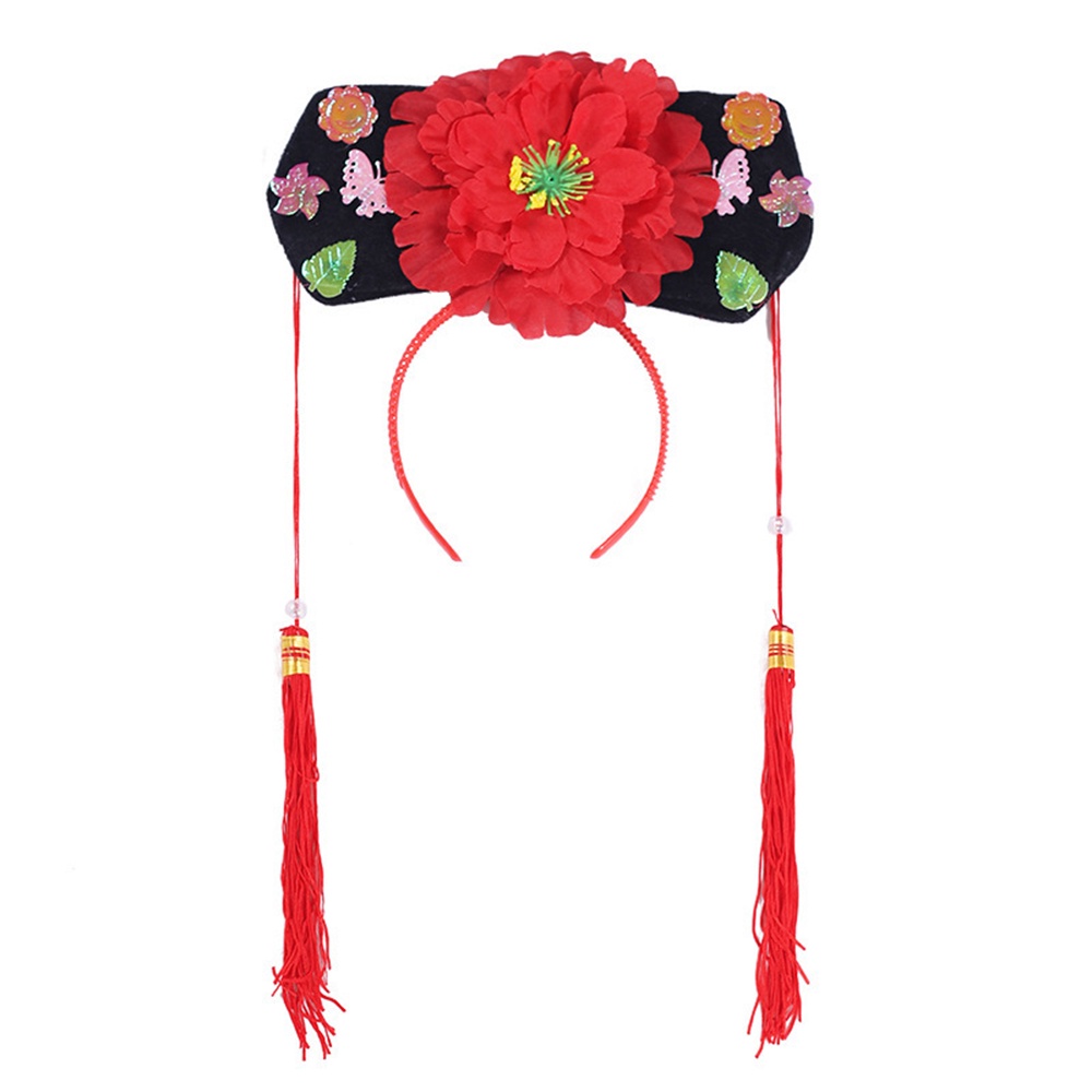 格格髮箍／ 清朝 格格 頭飾 宮廷 髮箍 婚慶用品 遊戲道具 整人道具 道具闖關 迎娶闖關【B＆B 幸福雜貨】