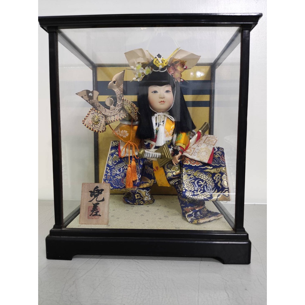 日本精裝傳統武將娃娃 三十年古董 從日本帶回