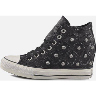 TheOneShop Converse All Star 內增高 增高 厚底 鉚釘 黑色 灰黑 增高鞋 547196C