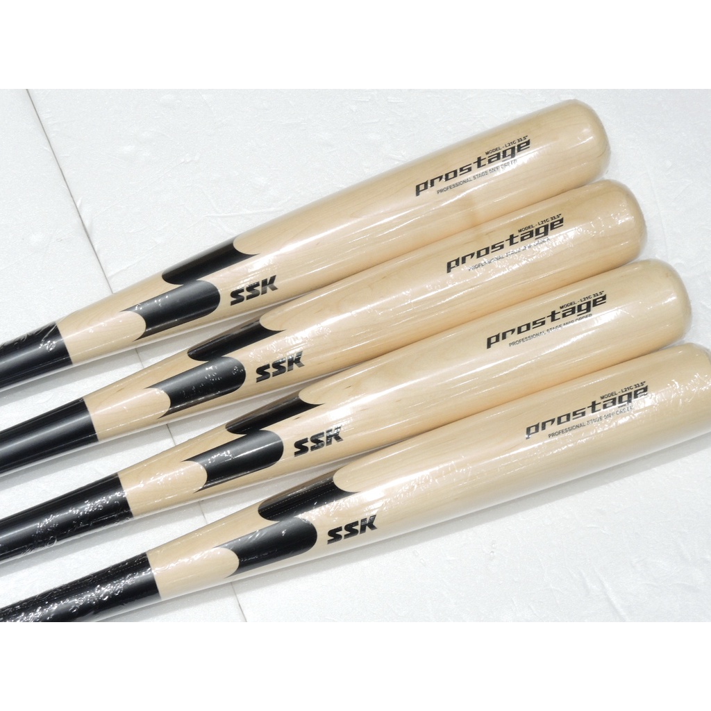 訂製款 SSK Prostage 北美硬楓木 楓木棒球棒 棒球木棒 原木/黑 (PRO550P-L21C)