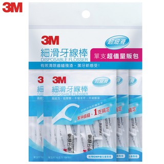 3M 細滑牙線棒 單支超值量販包32入x3包