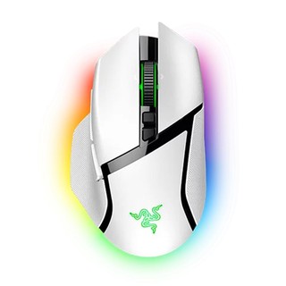 【Razer 雷蛇】Basilisk 巴塞利斯蛇 V3 Pro RGB 無線滑鼠-白 現貨 廠商直送