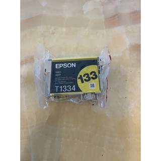 EPSON T1334 黃色原廠墨水匣 裸裝未拆 適用T22/TX120/TX130/TX