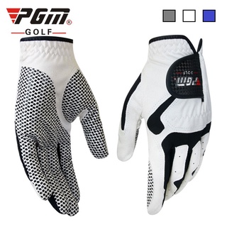PGM GOLF高爾夫超細纖維透氣舒適男士手套附帶防滑顆粒設計ST017