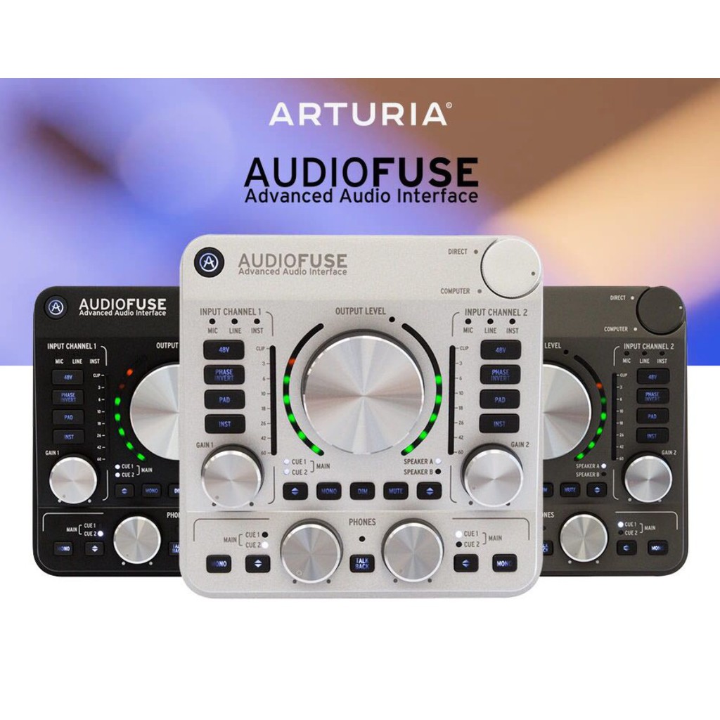 (新品平輸) Arturia AudioFuse REV2 黑色 專業 USB外置錄音 音頻 接口 音效卡