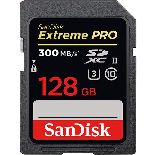 SANDISK Extreme PRO SDXC UHS-II 128GB 記憶卡