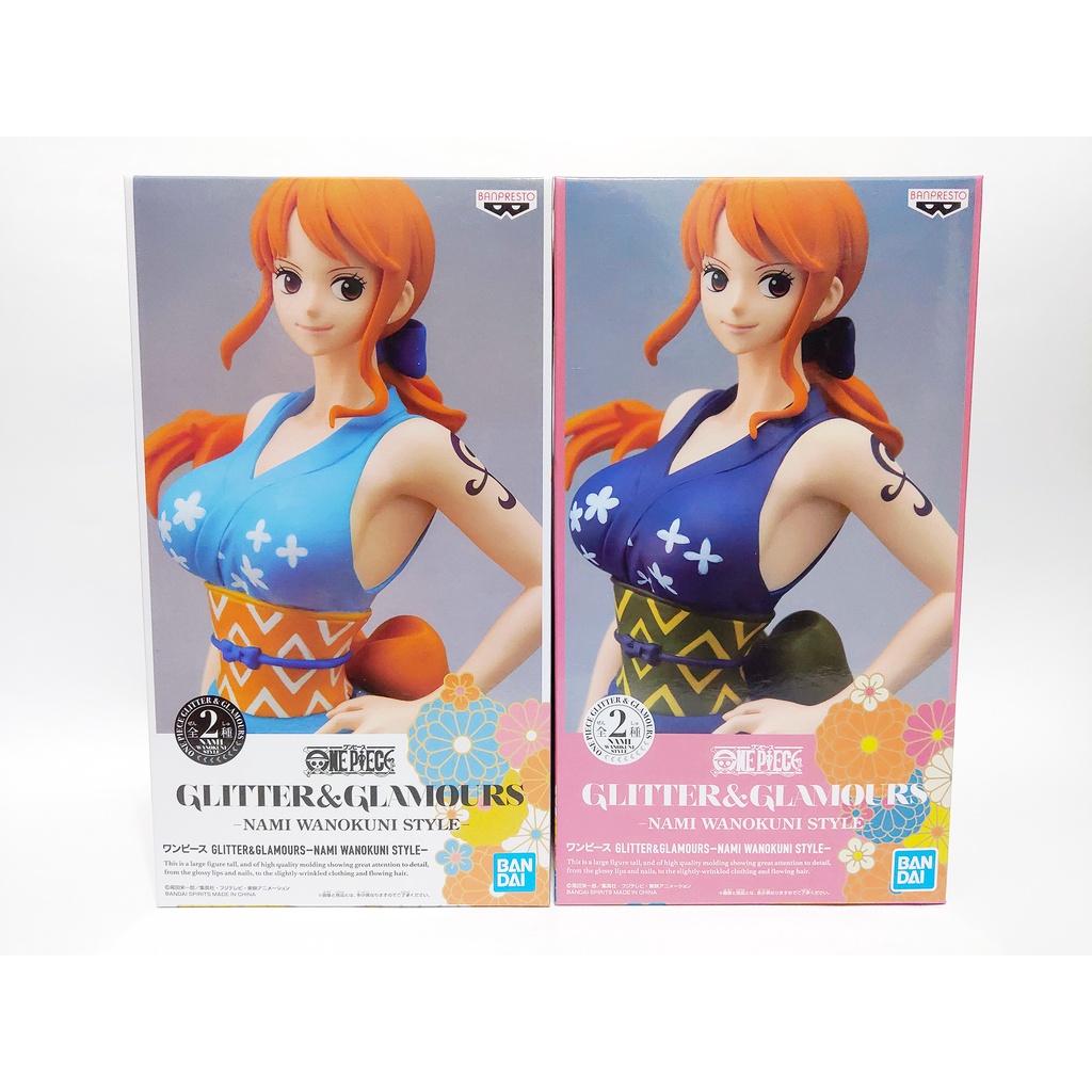 BANPRESTO 海賊王 航海王 G&amp;G 娜美 和之國 WANOKUNI STYLE 代理版 兩款一套