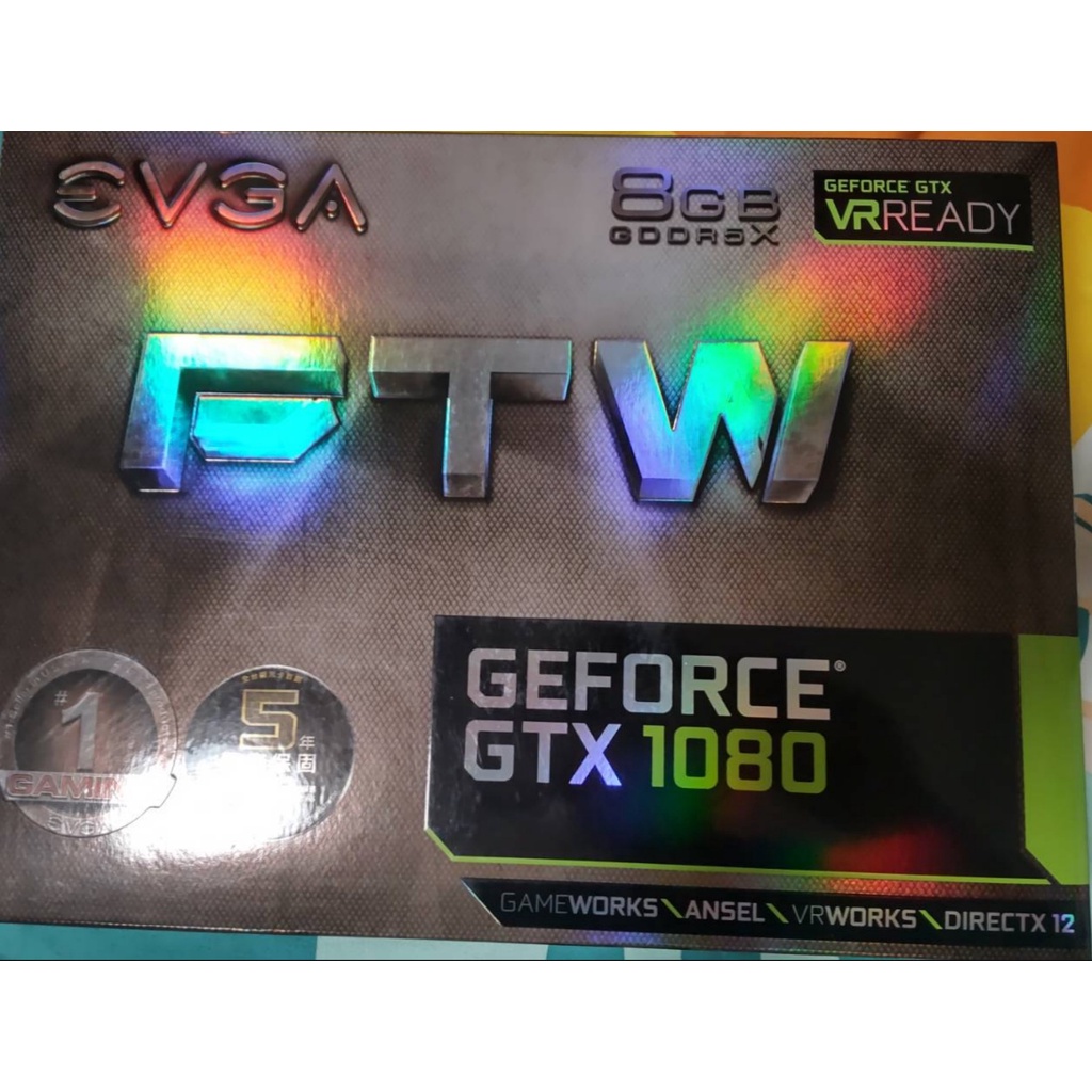 EVGA GTX 1080 FTW Gaming 8GB