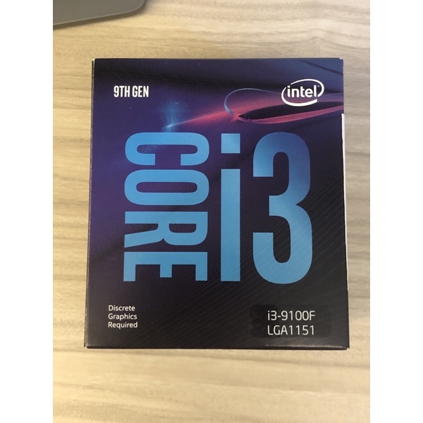 intel i3-9100F