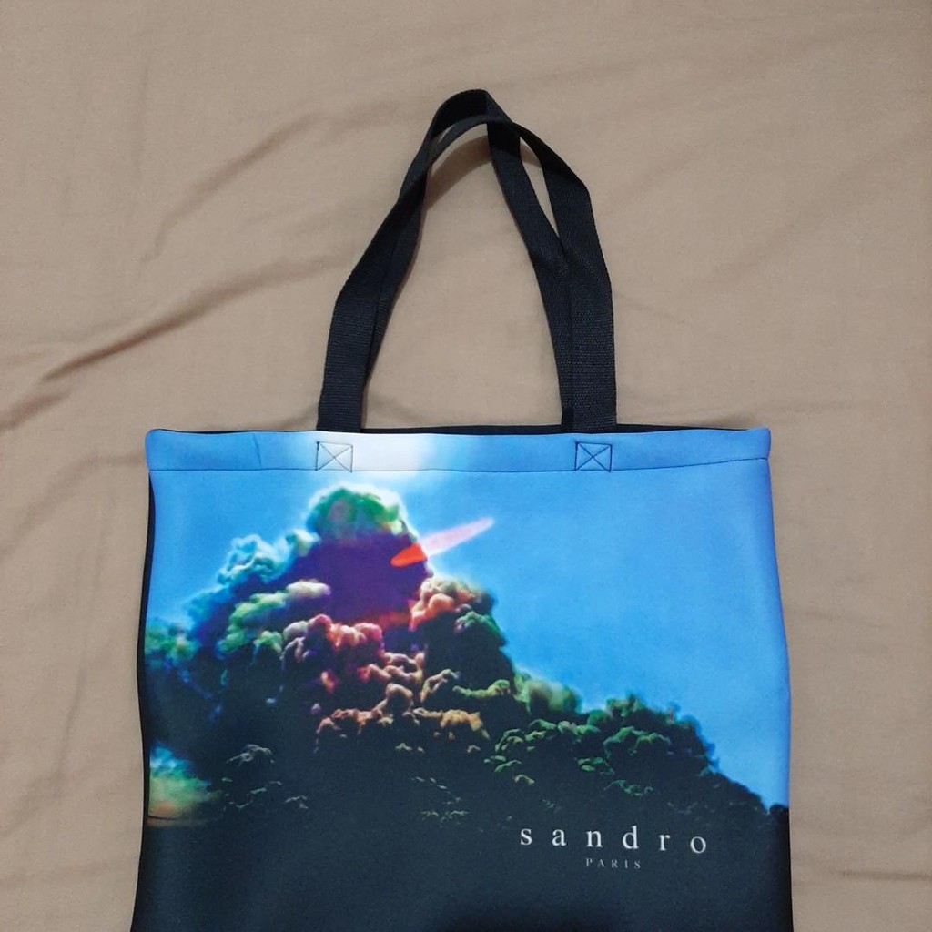 sandro tote bag
