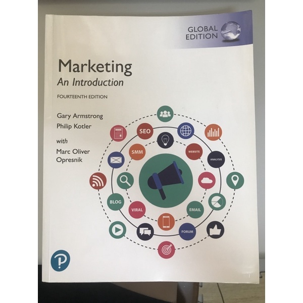 Marketing An Introduction  14th Edition 行銷管理