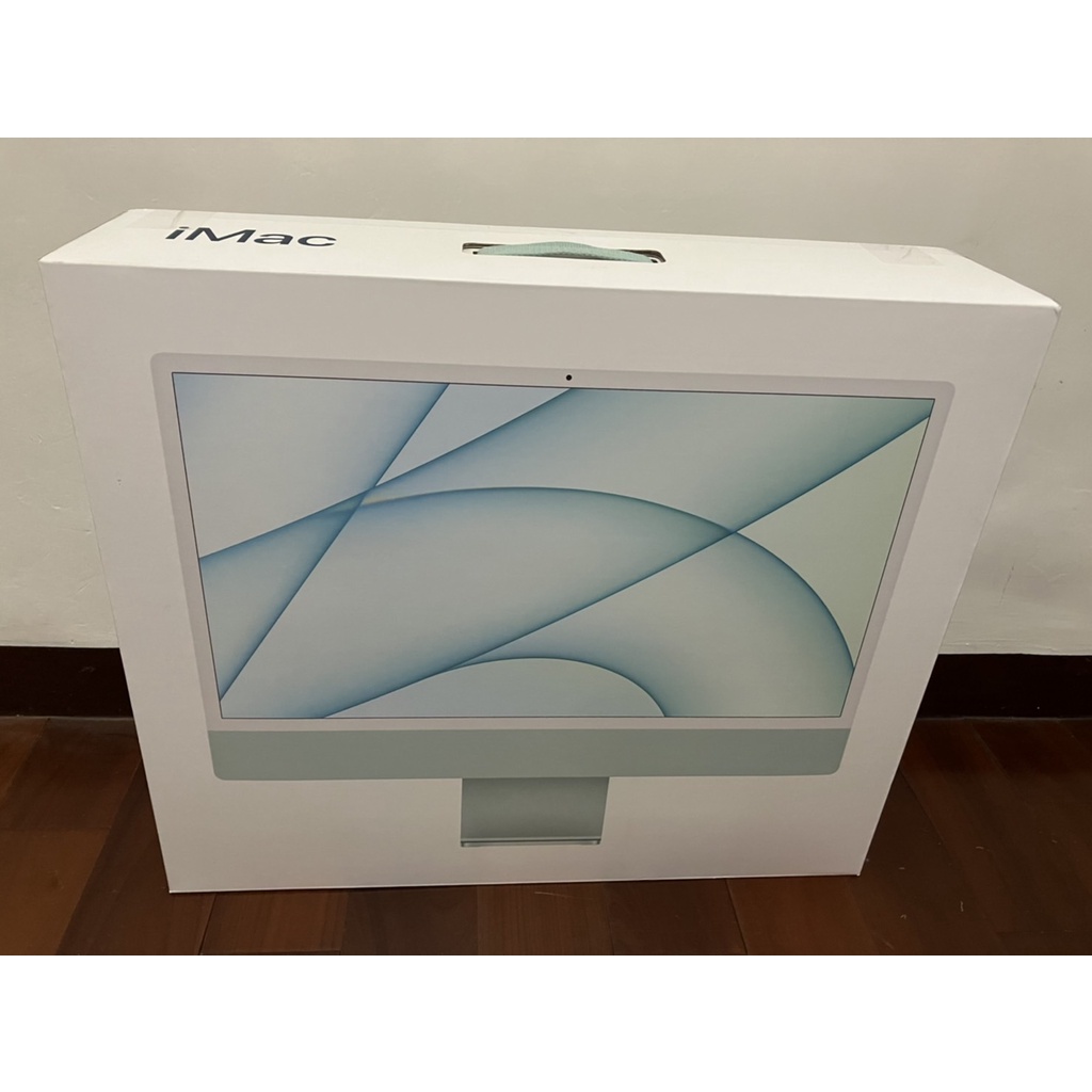 [二手] Apple 24 吋 iMac M1晶片 （512GB) 盒裝完整 台北面交自取