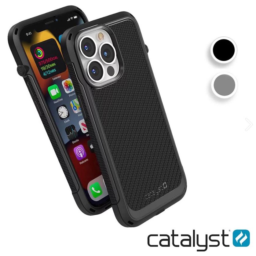 CATALYST iPhone13 Pro Max (6.7") 防滑防摔保護殼 (黑灰2色)