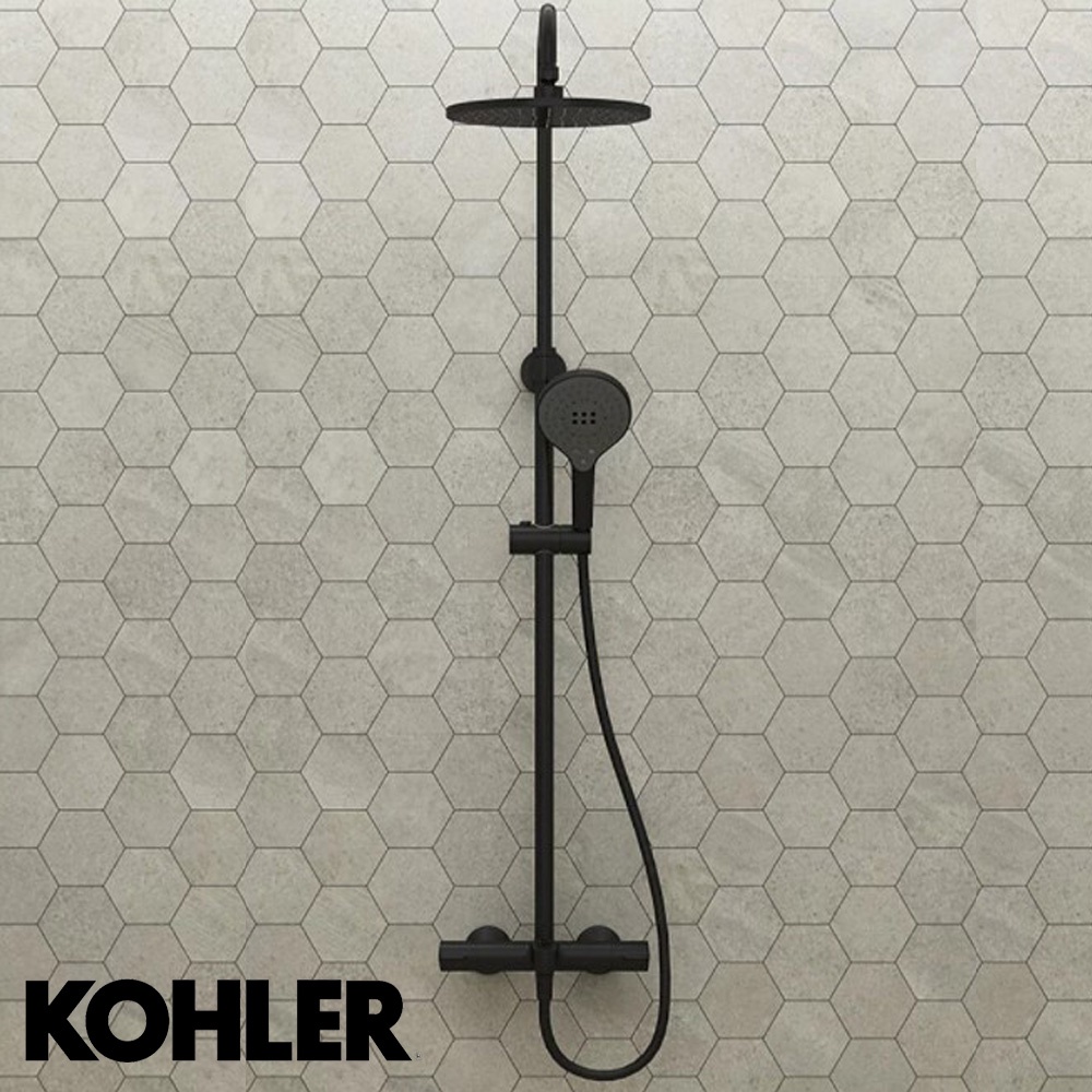 ⭐ 實體門市 KOHLER 美國品牌 JULY 23126T-B9-2BL 三出水淋浴柱 淋浴龍頭 沐浴龍頭 頂頭花灑