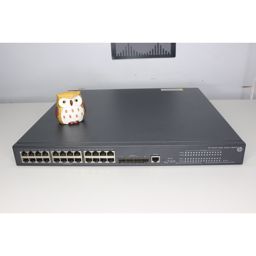 HP JG091A JG091-61001 5120-24G-PoE+ (370W) SI Switch