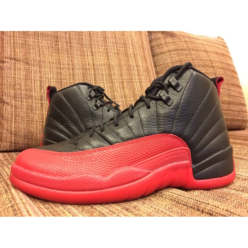 AIR JORDAN 12代 BRED 黑紅US:9