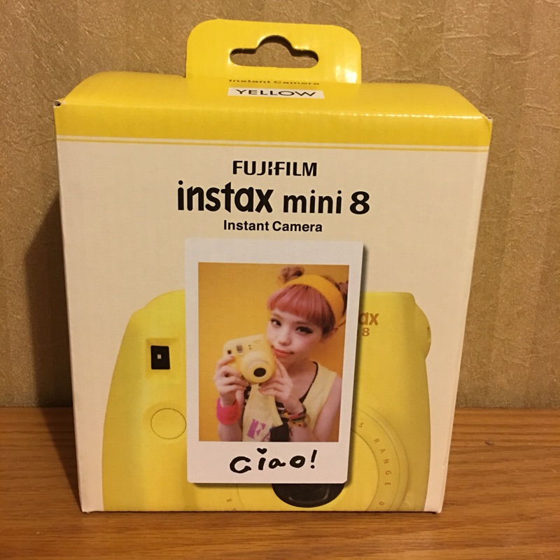 FUJIFILM instax mini8立可拍黃色_平輸