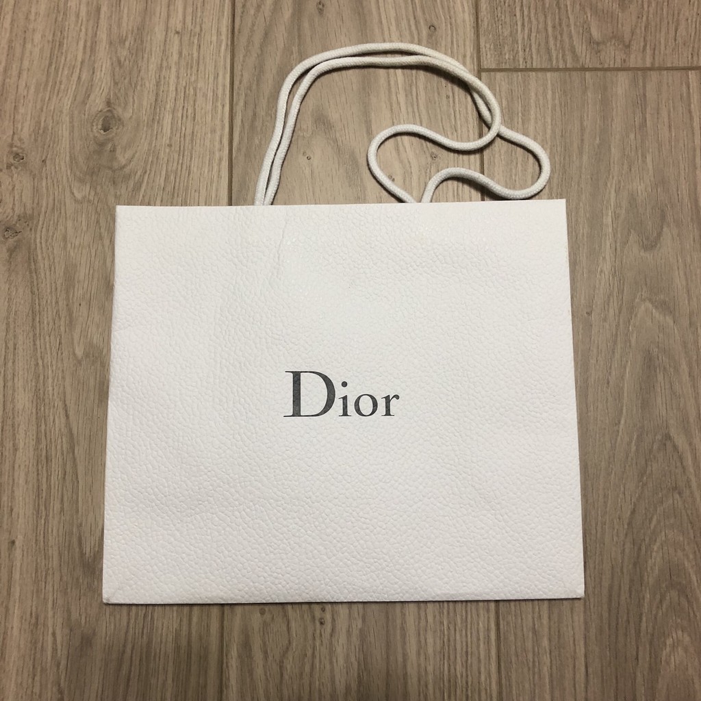 迪奧 Dior 大紙袋 附Dior緞帶