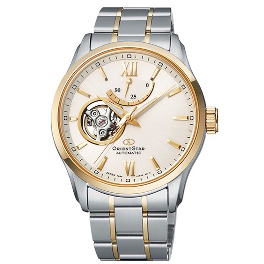 ORIENT 東方之星 半鏤空機械腕錶 RE-AT0004S 雙金色