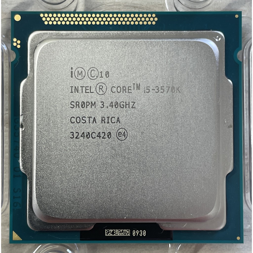 ⭐️【Intel i5-3570K 6M 快取記憶體/最高 3.80 GHz】⭐ 效能超越 i5-7500/保固3個月