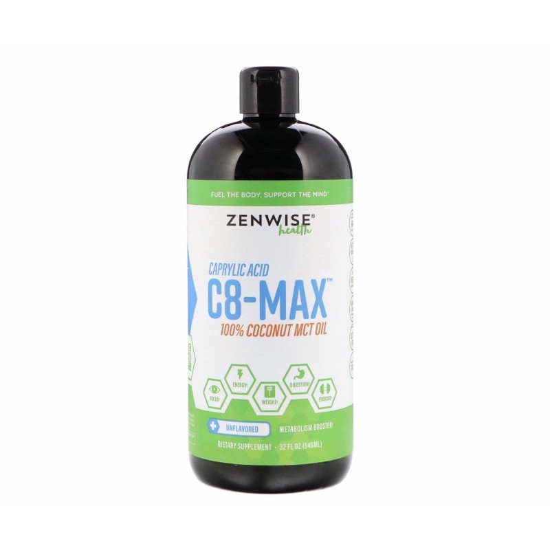Zenwise Health 100％椰子油  MCT油 辛酸（C8）+癸酸（C10）生酮 防彈咖啡 出清中