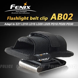 【LED Lifeway 】FENIX AB02 (公司貨) 360度手電腰夾（18~28mm)