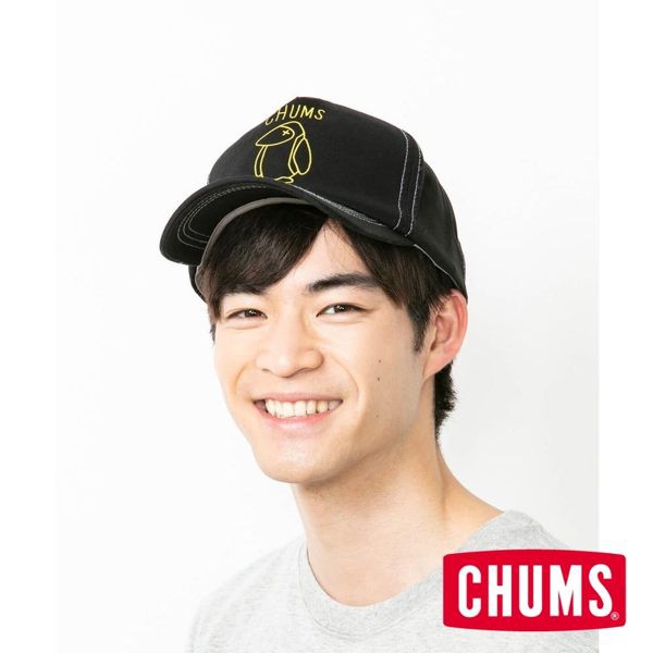 CHUMS 日本 Twill Print 棒球帽 黑色-CH051157K001