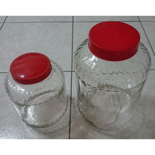 台灣製造 桃太郎15罐 6罐玻璃罐 容量約9公升 3.6公升 各１個 合購