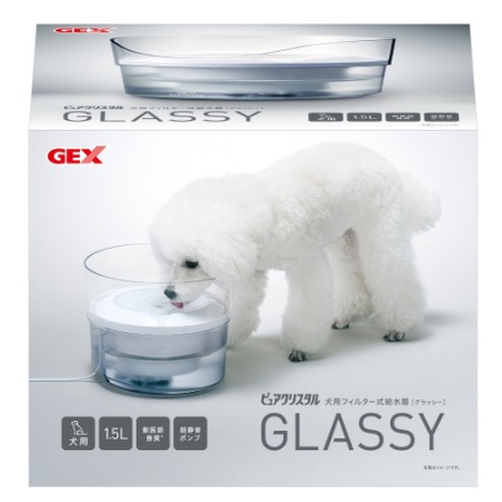 【阿肥寵物生活】GEX 愛犬透涼感淨水飲水皿 1.5L 電動飲水器 活水機 飲水機