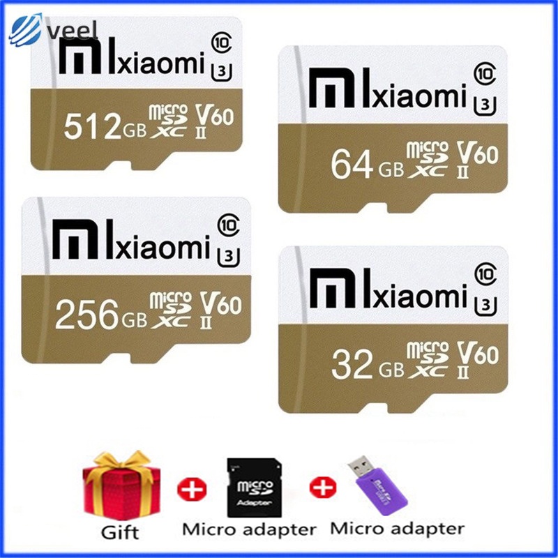 XIAOMI 小米 100% 正品 4GB/64GB/128GB/256GB/512GB Micro SD 卡 C10