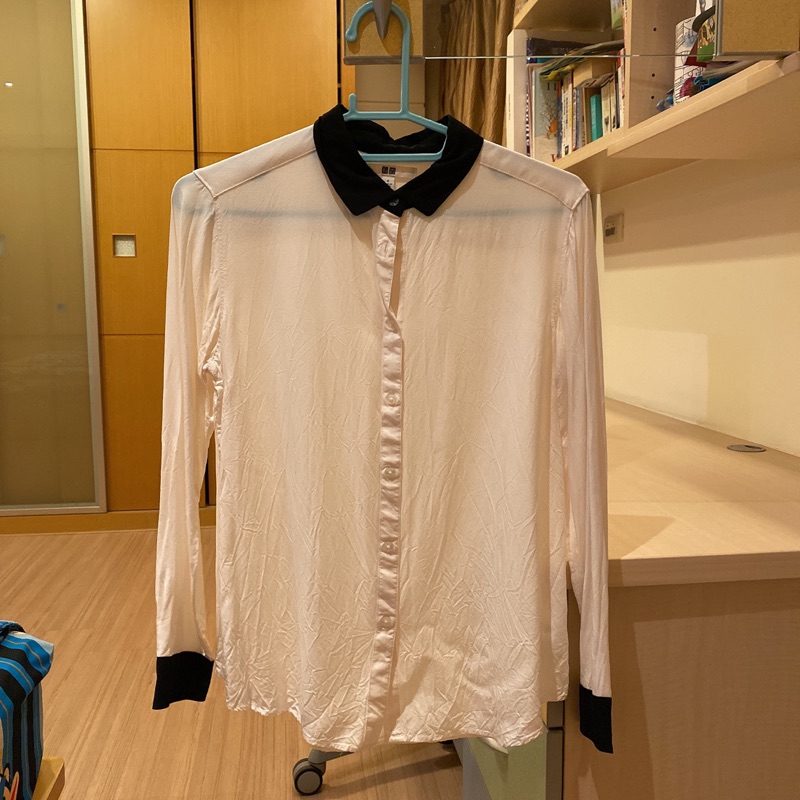Uniqlo 雪紡襯衫 蝦皮購物