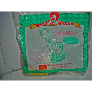 aaS1皮1商旋.全新未拆封2000年麥當勞發行Hello Kitty凱蒂貓歡樂日記~美夢篇距今已有18年!