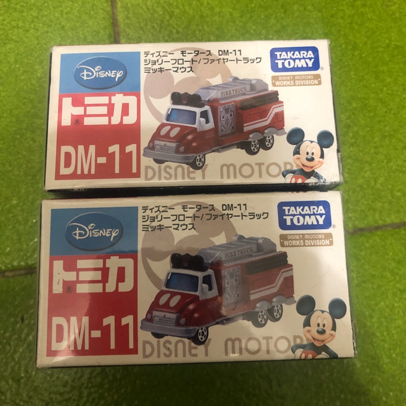 Tomica 多美小汽車合金小車dm 11 米奇消防車 蝦皮購物