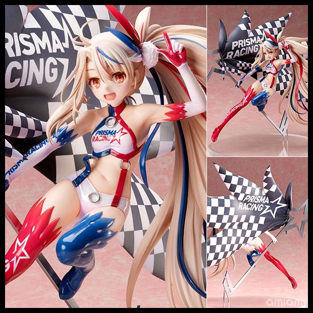 █Mine公仔█日版 Fate 魔法少女 Plusone 伊莉雅 Racing 賽車女郎 1/7 PVC D1147