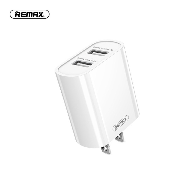 現貨速出 \muzi/REMAX RP-U35雙USB充電頭 雙口2.1A 豆腐頭 台灣正版公司貨