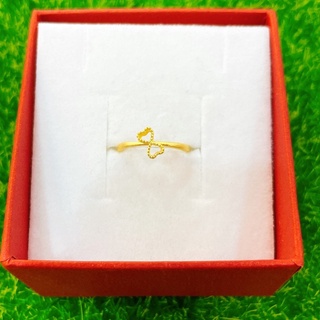 景福珠寶銀樓✨純金✨黃金戒指 愛心 蝴蝶結 造型 戒指 點 S4976