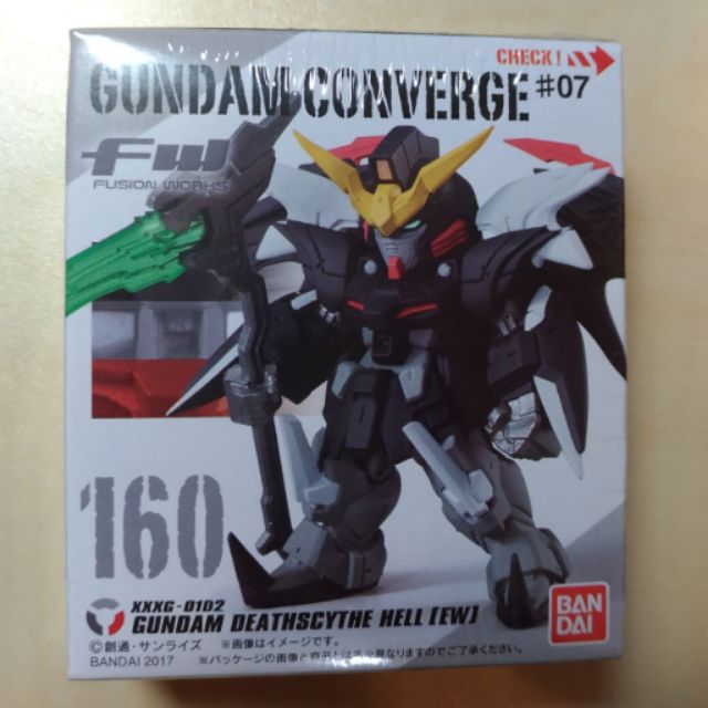 fw gundam converge #07 No.160 地獄死神鋼彈