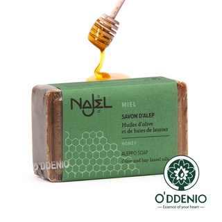 Najel 【蜂蜜美肌阿勒坡古皂100g】阿勒坡古皂/馬賽皂《歐丹尼》