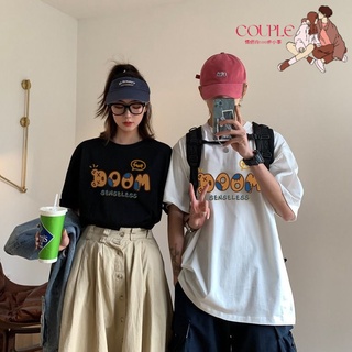 【COUPLE】🔥100%純棉🔥短袖T恤2022夏季新款卡通動漫情侶上衣