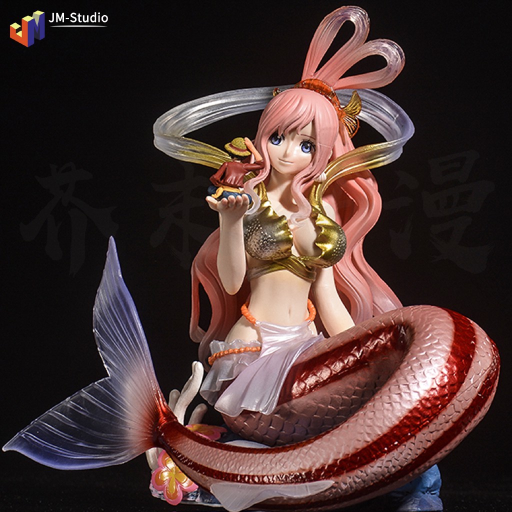 現貨海賊王gk 人魚島人魚公主白星手辦模型擺件禮物雕像 蝦皮購物