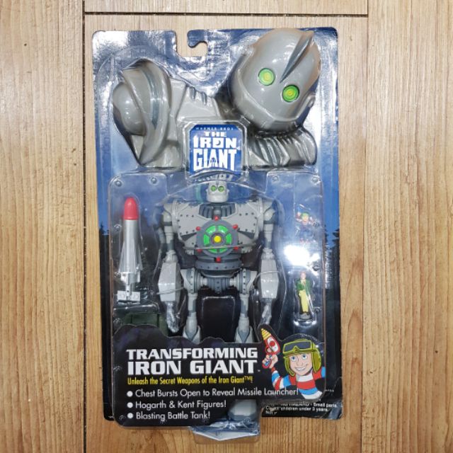 ⭐喔啦玩具店⭐鐵巨人 The Iron Giant 老玩具 吊卡 公仔 華納 可動人偶 立體包裝 稀少款式